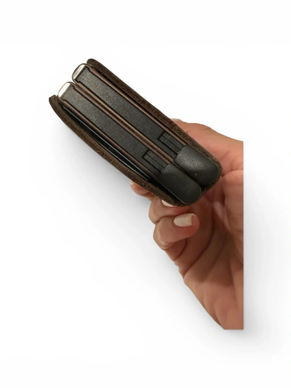 Secrid Twinwallet Vinatge Leather - chocolate - like new